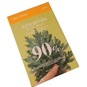 Bring Green Artemisia Natural Fiber Sheet  Fresh Mask 0.70 oz 10 in Box